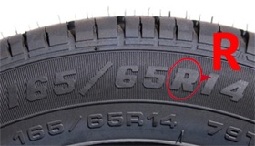Что же означает злополучная буква R на шинах
